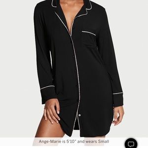 VS button down sleep shirt